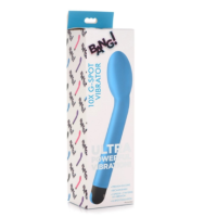 BANG! 10X G-Spot Rechargeable Vibrator - Blue BANG! 10X G-Spot Rechargeable Vibrator - Blue